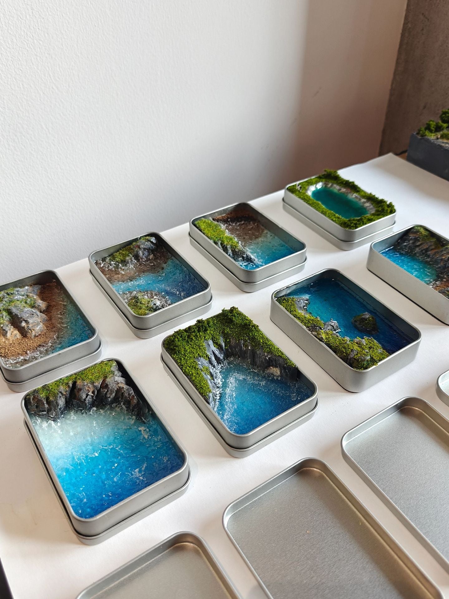 Handmade Iron Box Island Miniatures: Desktop Ornaments & Fridge Magnets | Buy 2 Get 1 FREE + Free Shipping